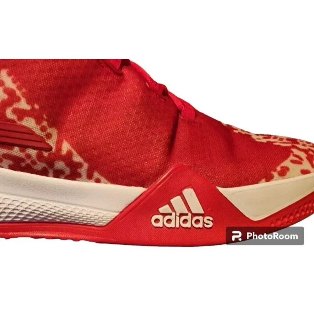 Adidas Bounce Basketball Shoes Size 15 Red